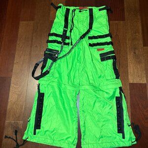 Tripp NYC Space Out Pant Neon Green Size Medium Brand New with Tags